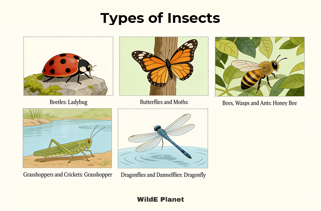 Types of insects