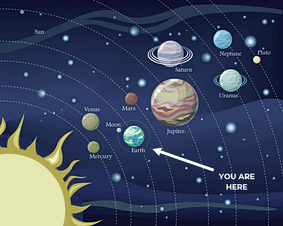 you are here - earth