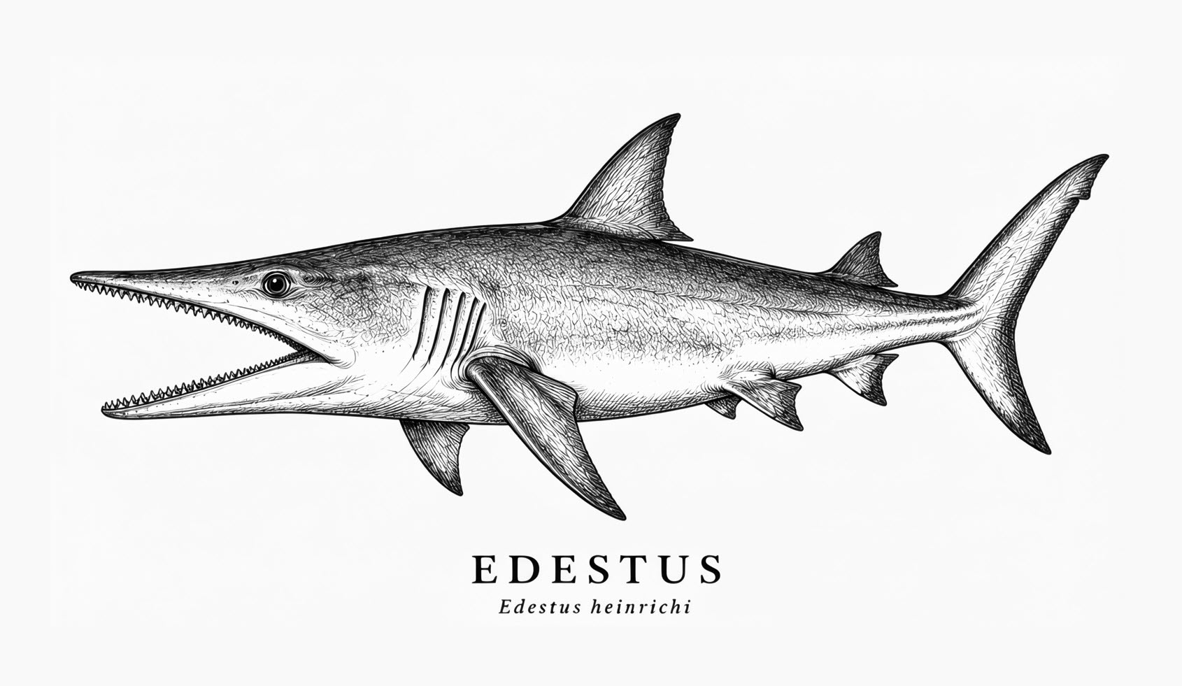 Edestus Prehistoric Shark