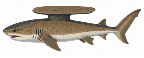 prehistoric - stethacanthus kids sharks