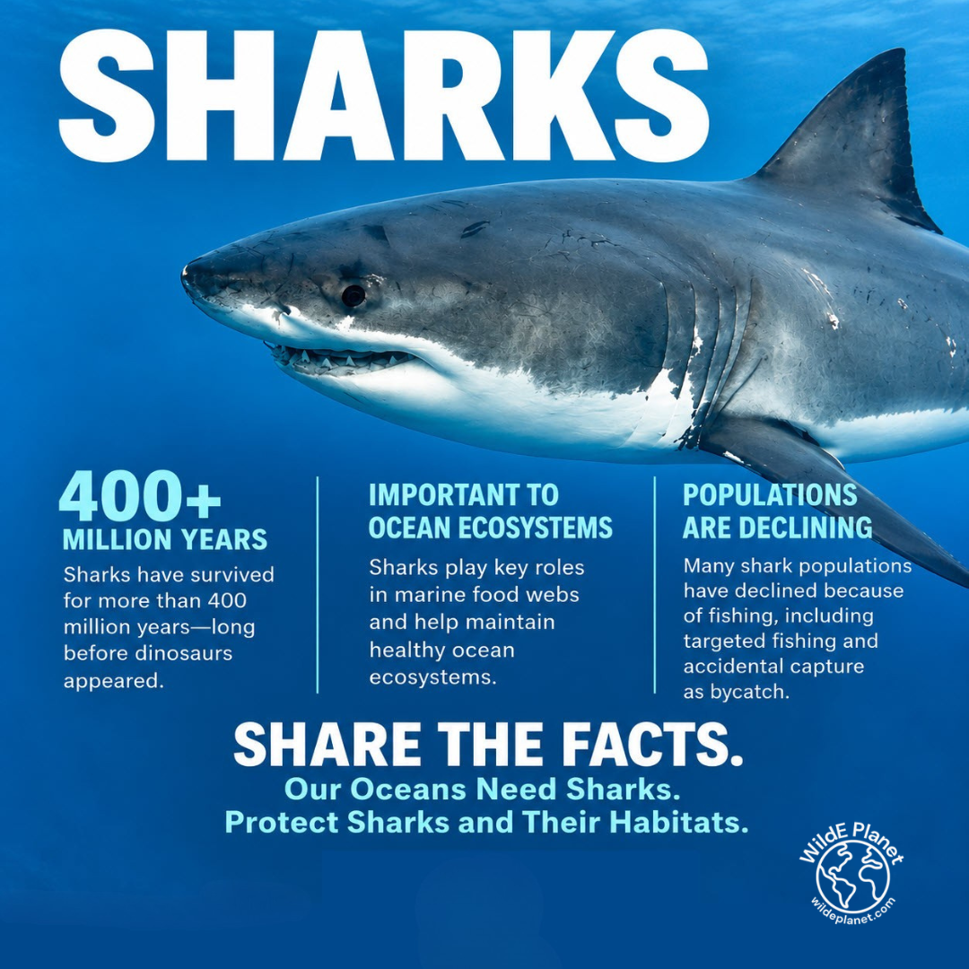Sharks Need Oceans Instagram Share