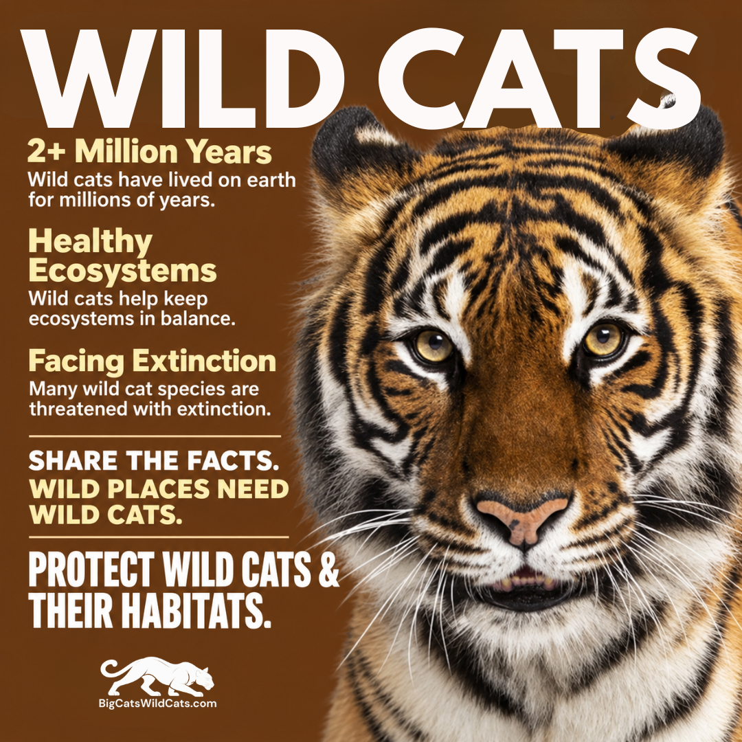 Wild Cats Wild Places Instagram Share